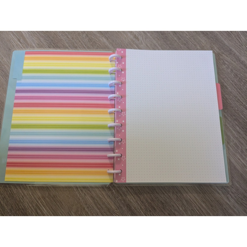 New Happy Planner Notes Disc Bound Notebook Seize The Day Undated Stickers - Picture 4 of 13